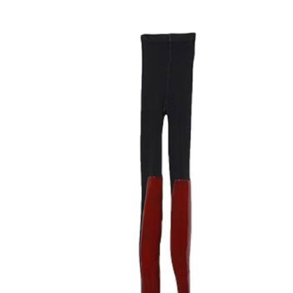 Wolford Black and Red/brown Leggings